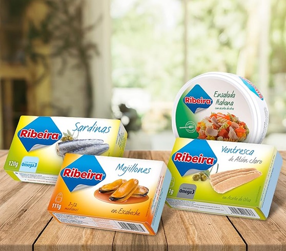 Descoperă gama Ribeira – conserve premium de pește și fructe de mare, perfecte pentru orice bucătărie. 