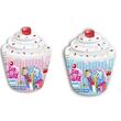 Acadele Cupcake Funny Candy cu Pudră Dulce-Acrișoară, 40g – Fără Gluten, Set 12 bucati