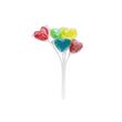 Funny Candy Acadele cu aromă de fructe Love Lolly Bouquet, Set 18 bucăți x 50g