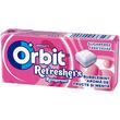 Orbit Refresher Bubblemint guma de mestecat fara zahar cu arome de bubblemint 8 buc 17.9 g, 12 bucati, Import