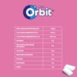 Orbit Bubblemint guma de mestecat cu arome de fructe si menta 2 drajeuri