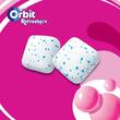 Orbit Refresher Bubblemint guma de mestecat fara zahar cu arome de bubblemint 8 buc 17.9 g, 12 bucati, Import