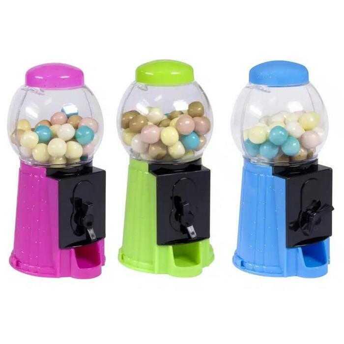 Dispenser gumă de mestecat Funny Candy Gumball, 40 g, jucărie