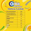 ORBIT.BOTTLES REFRESHER TROPICAL 67GR(6B) 12SET