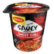 W.MAGGI SAUCY NOODLES CUP 75GR  SWEET CHILI(8B)