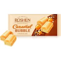 Ciocolata aerata cu caramel Roshen Bubble, 80 g