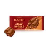 Ciocolata aerata cu lapte Roshen, 80 g
