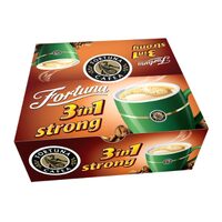 Cafea instant Fortuna 3 in 1 Strong 24 plicuri X 17g