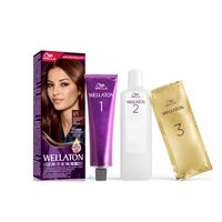 Vopsea de par permanenta Wellaton 4/5 Mahon Inchis, 110 ml