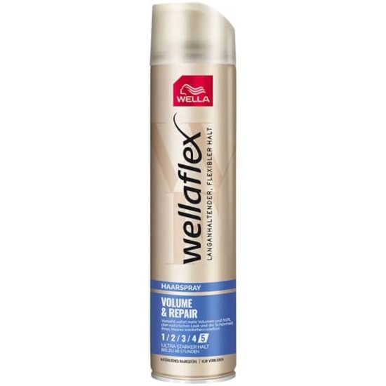 W.WELLAFLEX HAIRSPRAY 250ML VOLUME&REPAIR 5-ULTRA STRONG (6B)