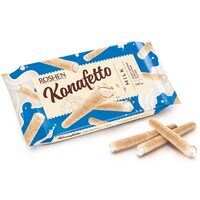 Napolitane Konafetto Roshen cu crema de vanilie, 140g
