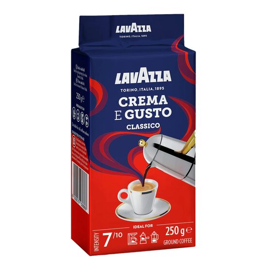 Lavazza Crema e Gusto, cafea măcinată, 250g