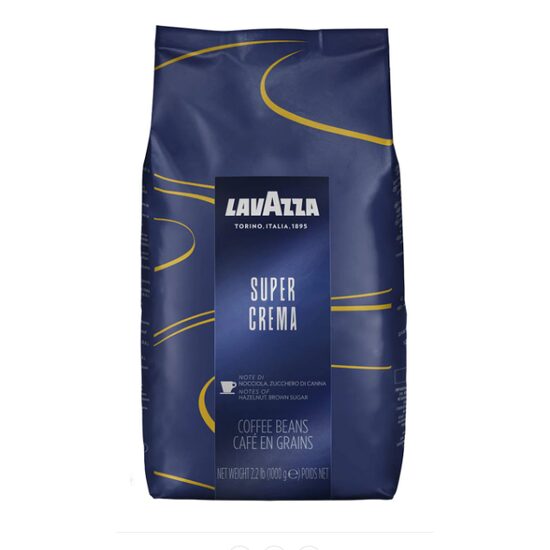 Lavazza Super Crema, cafea boabe, 1kg
