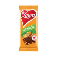 Tableta Ciocolata cu arahide Laura, 85 g