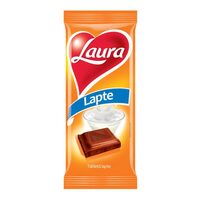 Tableta Ciocolata cu lapte Laura, 80 g