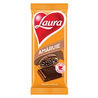 Tableta Ciocolata Amaruie Laura, 80 g