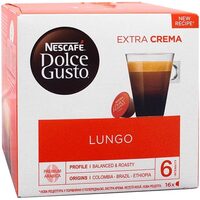 Capsule cafea Nescafe Dolce Gusto Lungo 16 x 5.6g (89.6g)