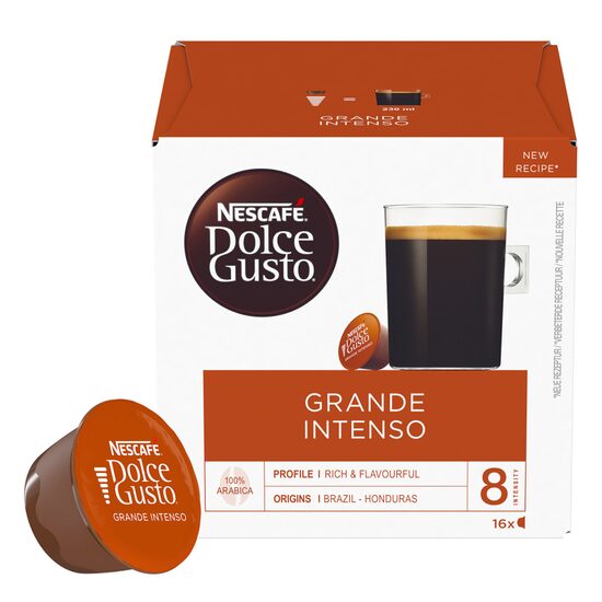 Capsule Nescafe Dolce Gusto Grande Intenso, 132,8g, 8 cafele