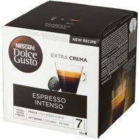 Capsule cafea Nescafe Espresso Intenso, compatibile Dolce Gusto, 16 capsule, 112g, 16 bucati