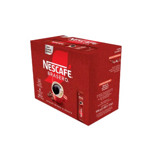 Cafea solubila Nescafe Brasero Stick 60x1.8g