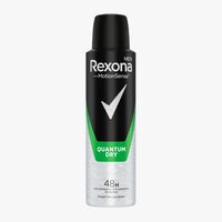 Rexona Men Quantum Dry Deodorant Antiperspirant Spray pentru Bărbați, 150 ml
