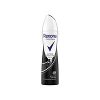 Deodorant Spray Antiperspirant Rexona Men Invisible Black + White, 150 ml