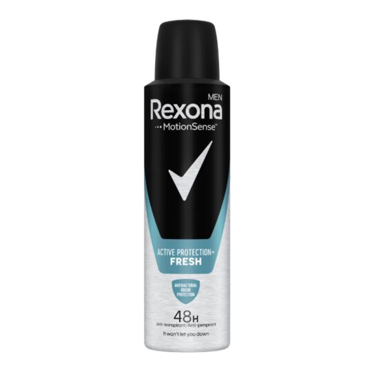 Rexona Men Fresh Power Deodorant Antiperspirant Spray pentru Bărbați, 150 ml