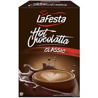 Ciocolata calda instant, La Festa Clasic, 250 g, 6 bucati