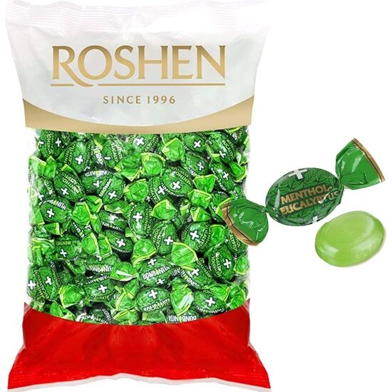 Drops Roshen Eucalyptus Menthol 1kg