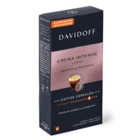 Cafea capsule, Davidoff Café Crema Intense Lungo, compatibile Nespresso, 10 buc, 55 g