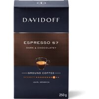 Cafea macinata Davidoff Espresso 57 Intense, 250 g