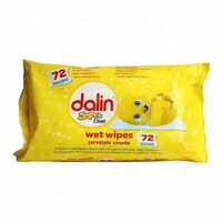 Servetele umede Soft & Clean, Dalin 72 bucati