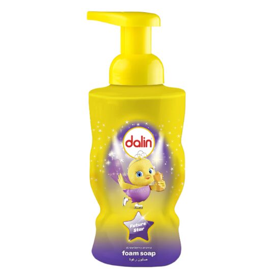 Sapun spuma Dalin, Capsuni, 300 ml