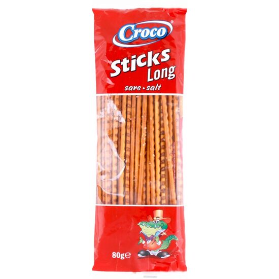 Sticks cu sare long, Croco 80g