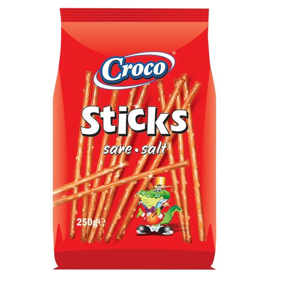 Sticksuri cu sare Croco, 250g