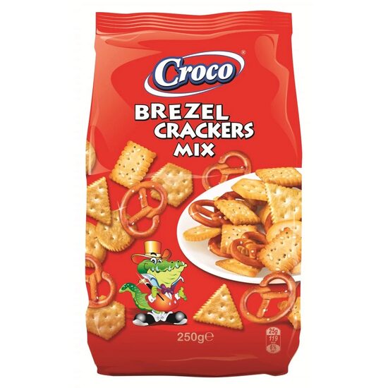 Mix Brezel Si Crackers, 250 g, Croco