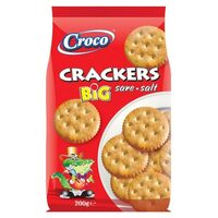Biscuiti Aperitiv cu Sare Croco Crackers Big, 200g