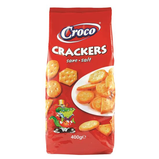 Crackers cu sare Croco, 400g