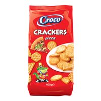 Crackers cu pizza Croco 400g