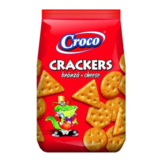 Crackers cu branza Croco 100g