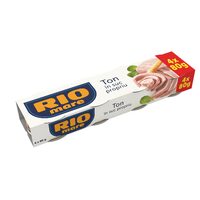 Ton in suc natural Rio Mare 4x80g, 320g