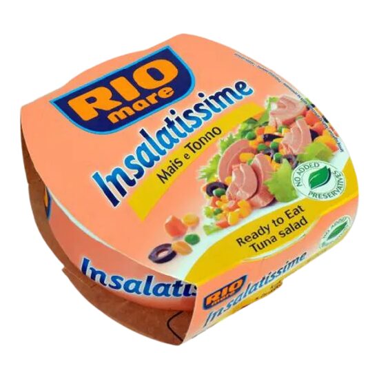 Salata de legume si ton, Insalatissime Porumb 160g,Rio Mare