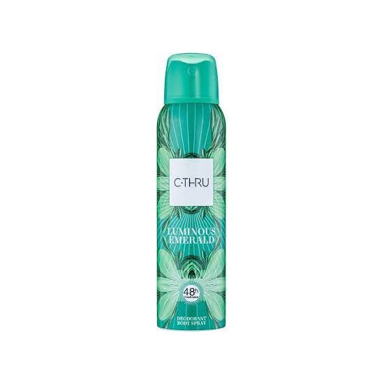 Deodorant spray pentru corp C-thru LUMINOUS EMERALD, 150 ml