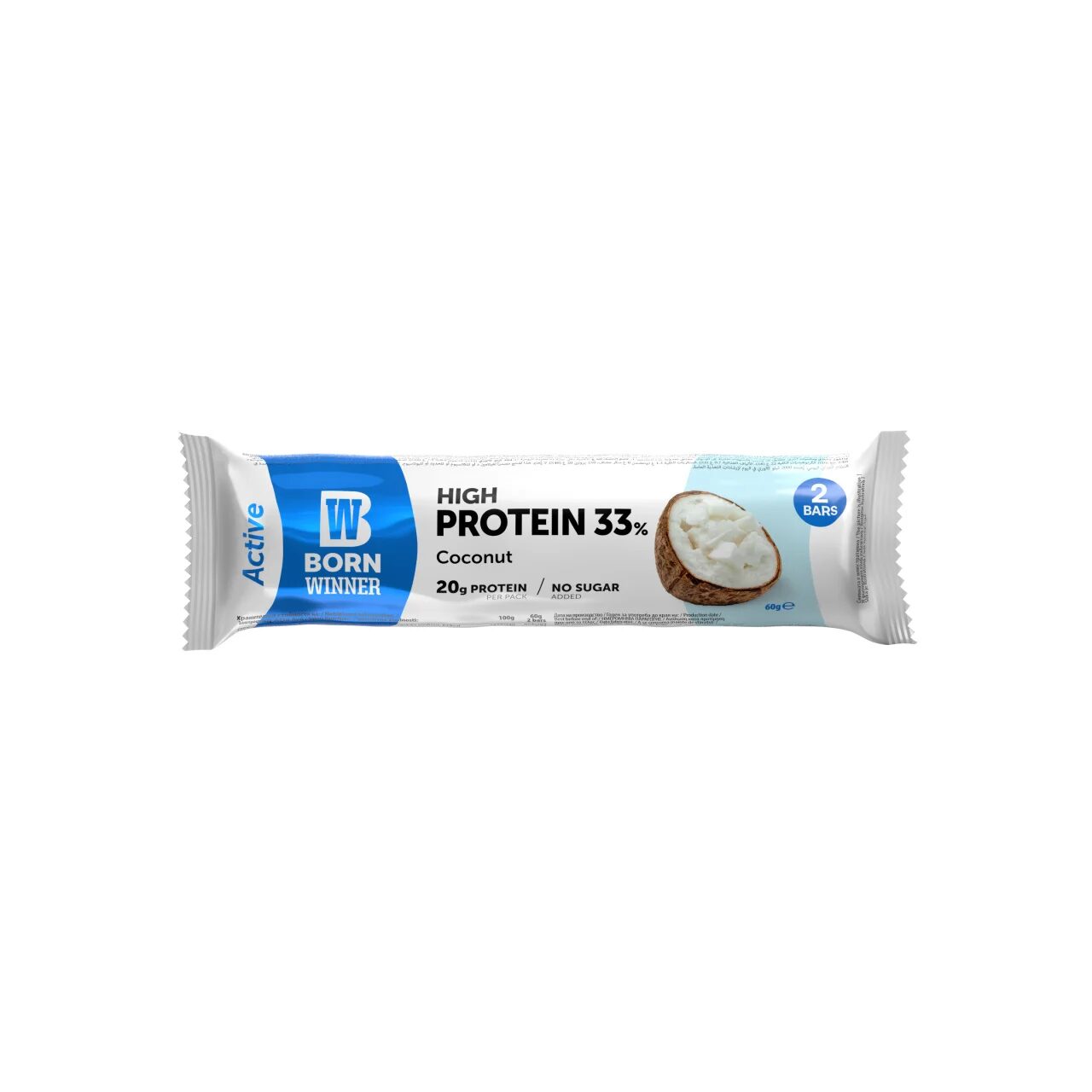 BW ACTIVE COCONUT 2x30 GR(12B) 12 CUT - zozocafe