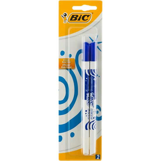 Pic corector cu rescriere BIC, 2 bucati