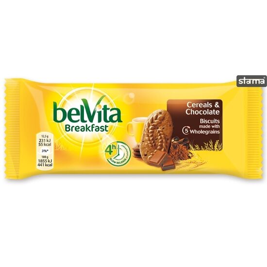 Biscuiti Belvita cereale si ciocolata 50 g