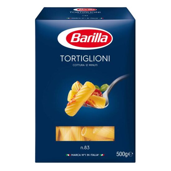 Paste scurte tortiglioni n.83, Barilla, 500g