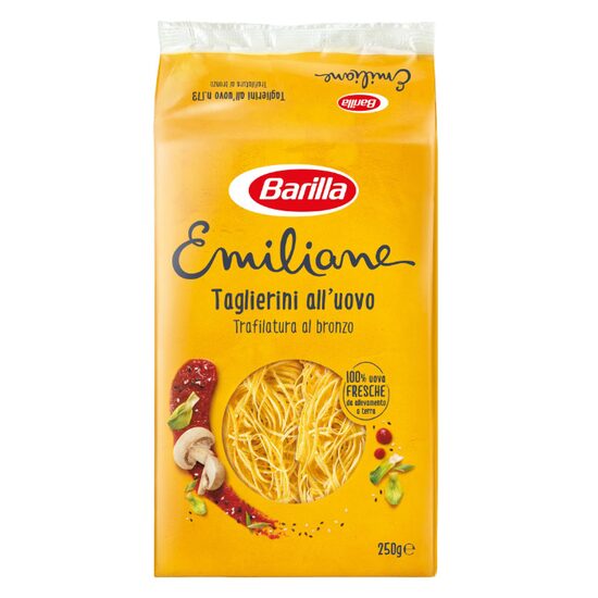 Paste lungi cu ou emiliane taglierini, Barilla, 250g