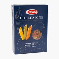 Paste scurte mezze penne tricolore, Barilla, 500g