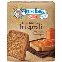 Pâine prăjită felii integrală Mulino Bianco Fette Biscottate, Barilla, 315g